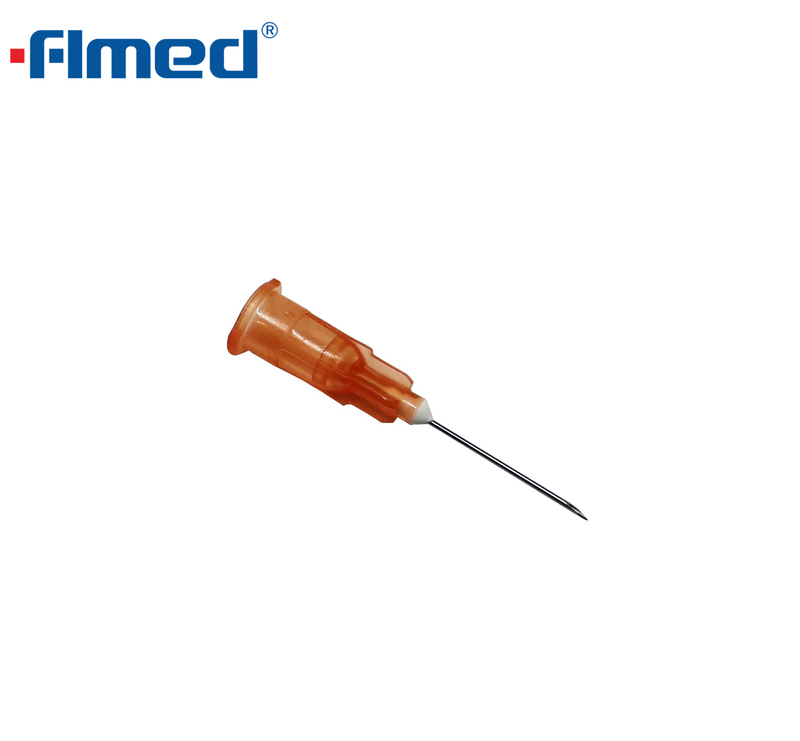 25G Hypodermic Needle (0.5mm X 16mm) Orange (25G X 5/8" Inch) from