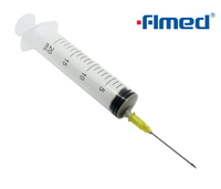 20ml Syringe With 20G Hypodermic Needle Eccentric 1, 1/2" Inch