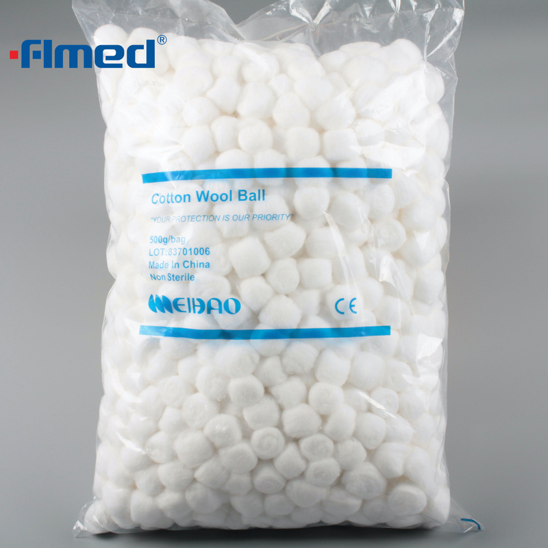 Medcial Cotton Balls NonSterile from China manufacturer Forlong Medical