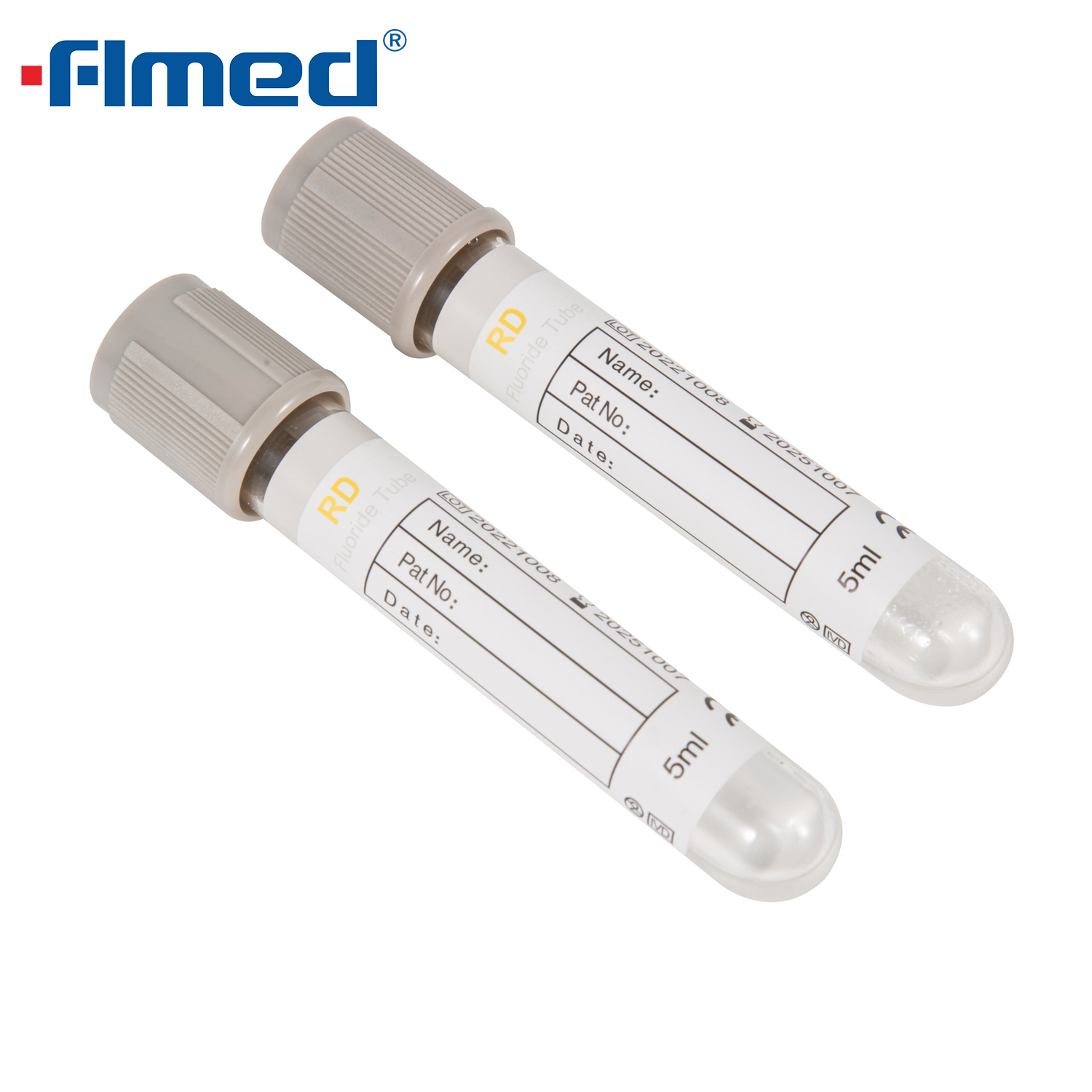 Vacuum Glass Blood Collection Tubes for Blood Samples Collection from