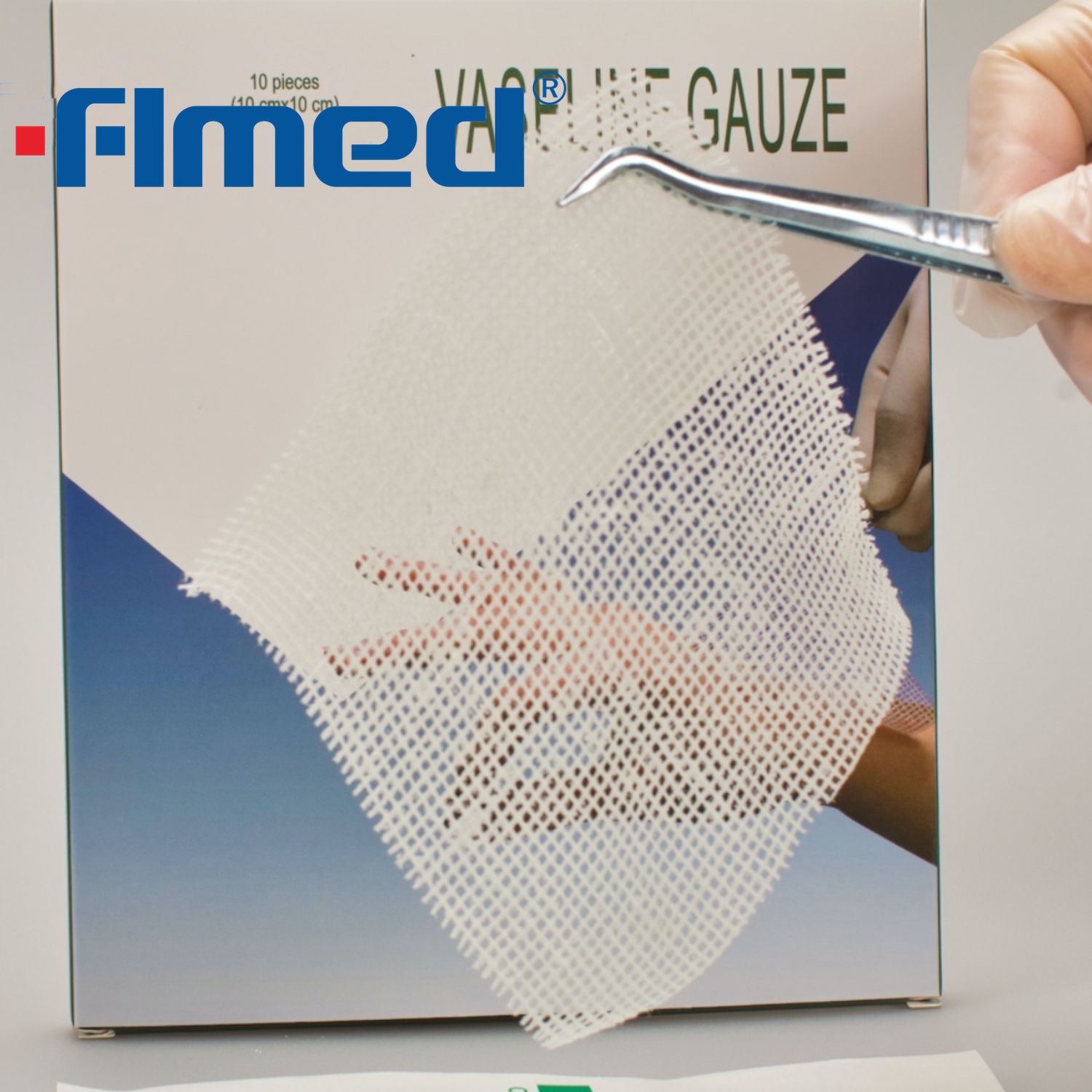 Wound Dressing Peraffin Gauze Dressing 10Cm X 10Cm (Sterile) from China